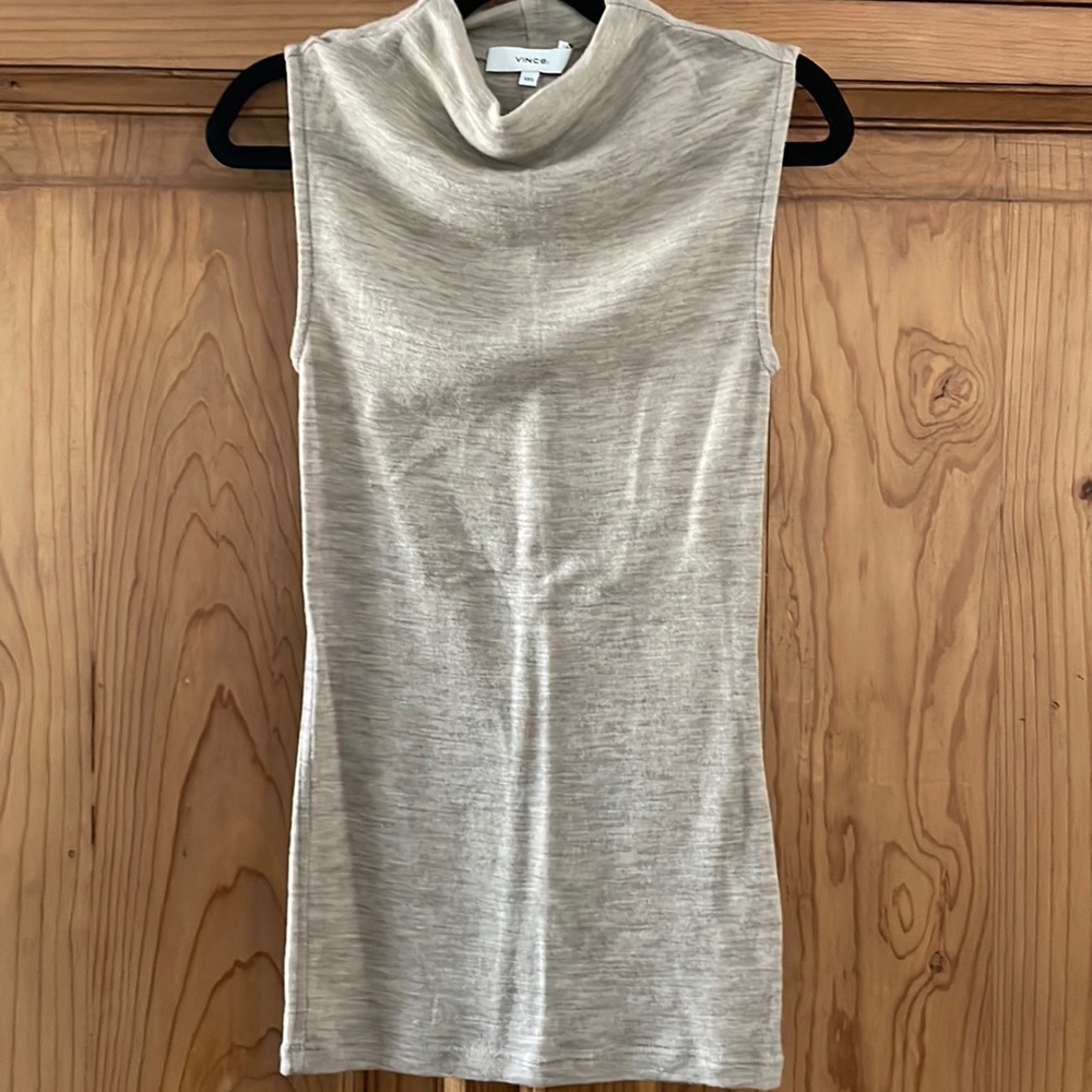 Vince 100% wool XXS Sleeveless Top